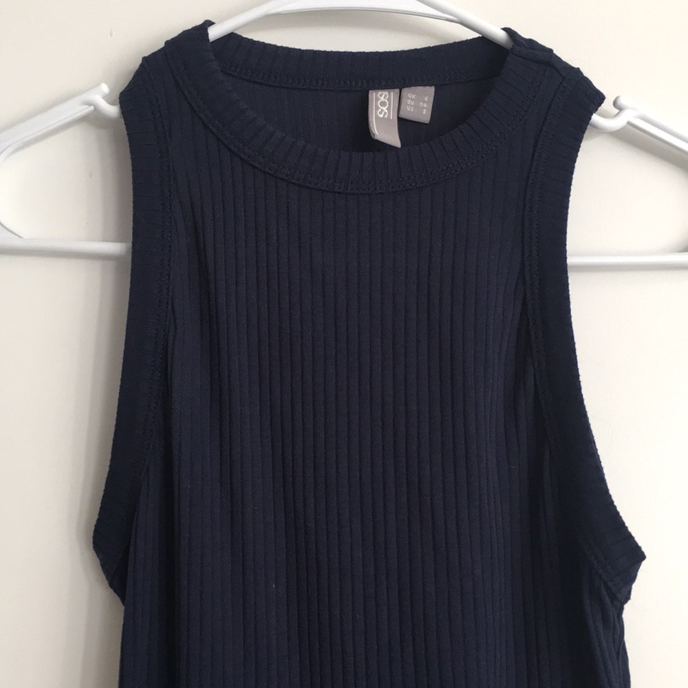 Asos Navy Top